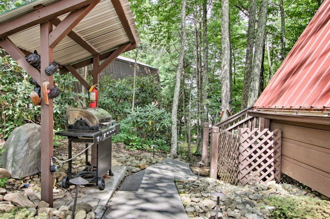 Willa A-Frame Cabin With Hot Tub Less Than 1 Mi To Ober Gatlinburg Zewnętrze zdjęcie