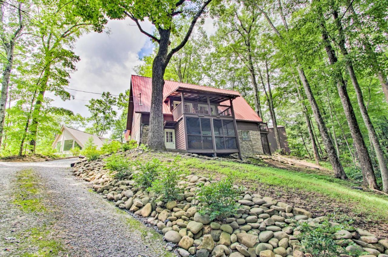 Willa A-Frame Cabin With Hot Tub Less Than 1 Mi To Ober Gatlinburg Zewnętrze zdjęcie